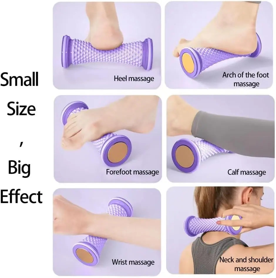Foot Massager Tool for Plantar Fasciitis Relief - Acupressure & Deep Tissue Therapy for Neuropathy Pain, Portable Peaceful Pleasures Health and Wellness