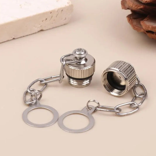 Metal Dust Cover Sensor Plastic M12 Connector Case M16 Inner Outer Thread Male Female Plug Socket Protection Cap Waterproof Peaceful Pleasures Health and Wellness