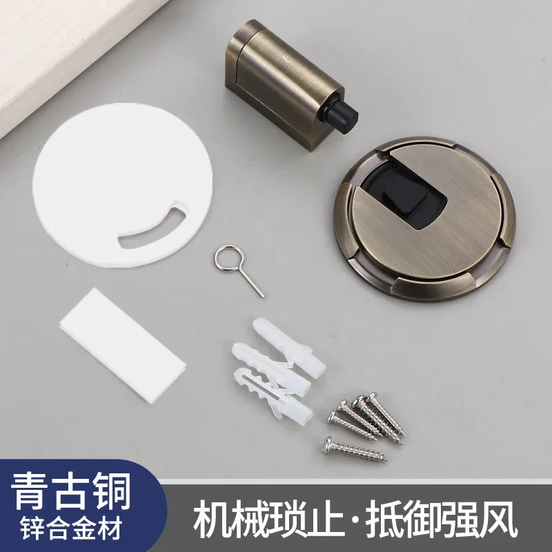 Magnetic Door Stopper – Heavy Duty, Adjustable, No-Drill