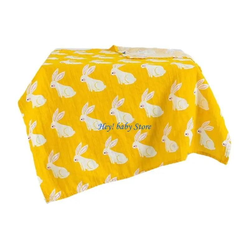 Cotton Baby Bandana Bib – Soft Absorbent Drool Cloth 60x60cm