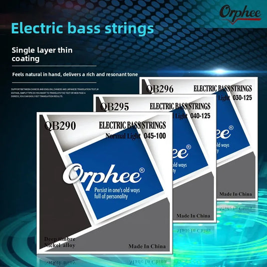 Guitar Accessories Orpheestrings QB Electric Bass String 4 Strings 5 Peaceful Pleasures Health and Wellness
