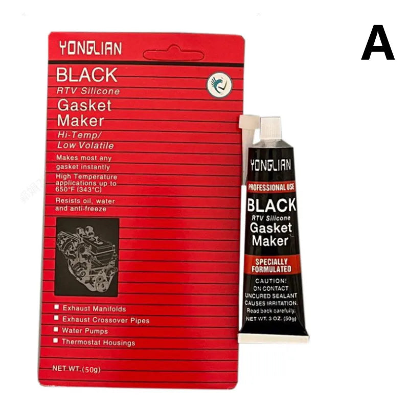 Black RTV Silicone Gasket Maker | High-Temp Engine Sealant