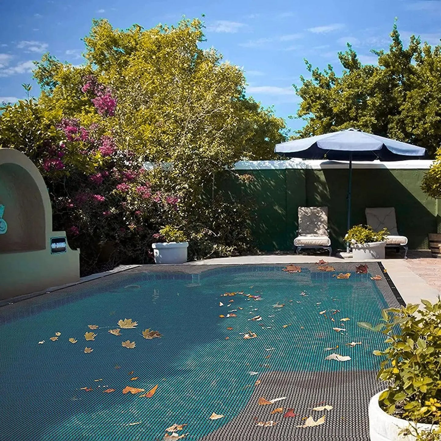 Inground Pool Leaf Net Cover | Fine Mesh Pool & Pond Screen