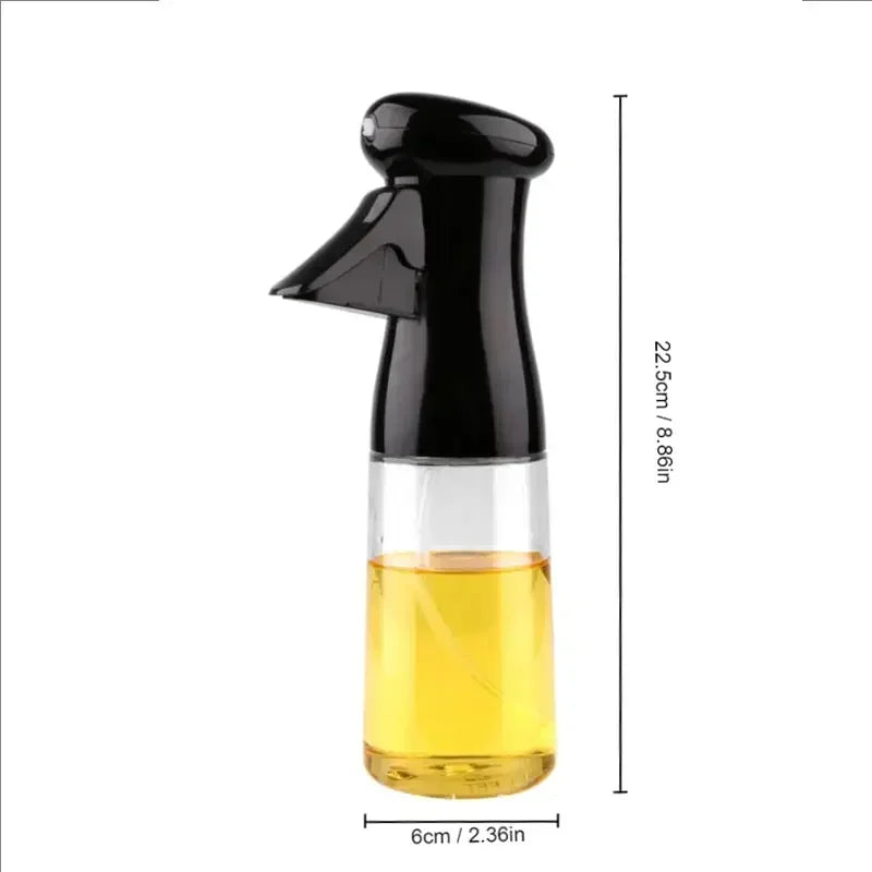 Olive Oil Spray Bottle – Transparent Mist Dispenser | PET
