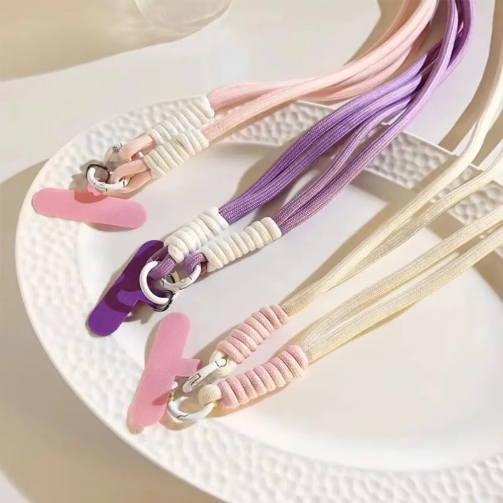 Multicolor Crossbody Phone Lanyard Strap | Anti-Lost Wristband