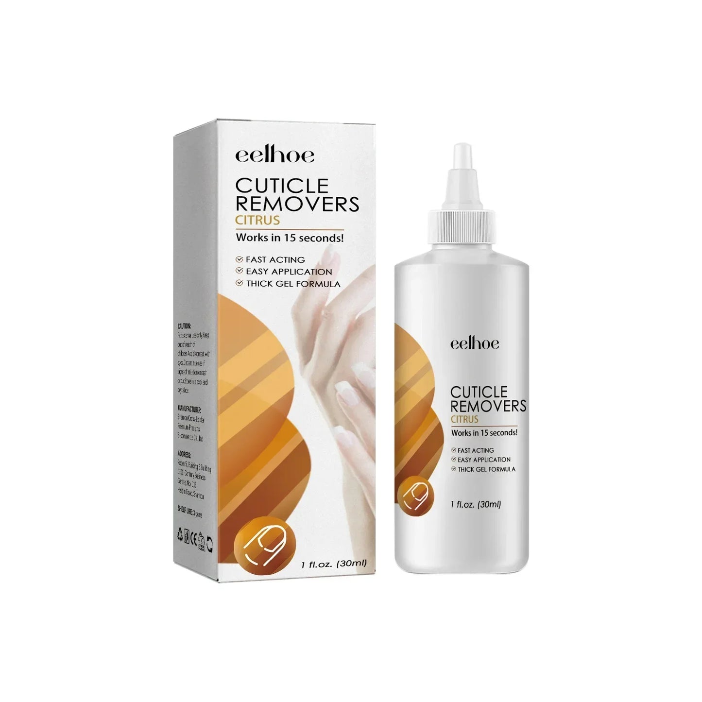 EELHOE Cuticle Removal Gel – Nail Softener & Dead Skin Remover