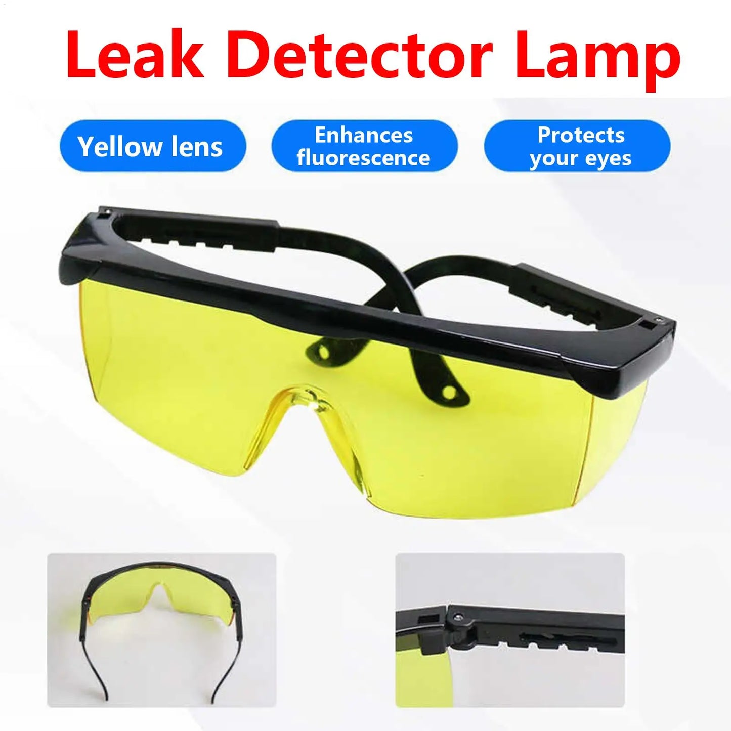 Auto Fluorescent Leak Detection Auto Air Conditioning R134a Refrigerant Gas Freons AC Leak Test Detector Repair Tool UV Dye Peaceful Pleasures Health and Wellness