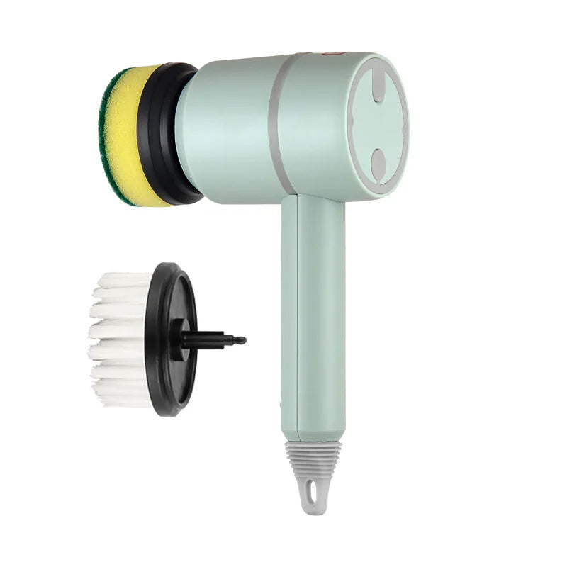 2025 Multi Functional Wireles Electric Cleaning Brush Household Toilet Cleaning Tool Handheld Kitchen Cleaning Brush Peaceful Pleasures Health and Wellness