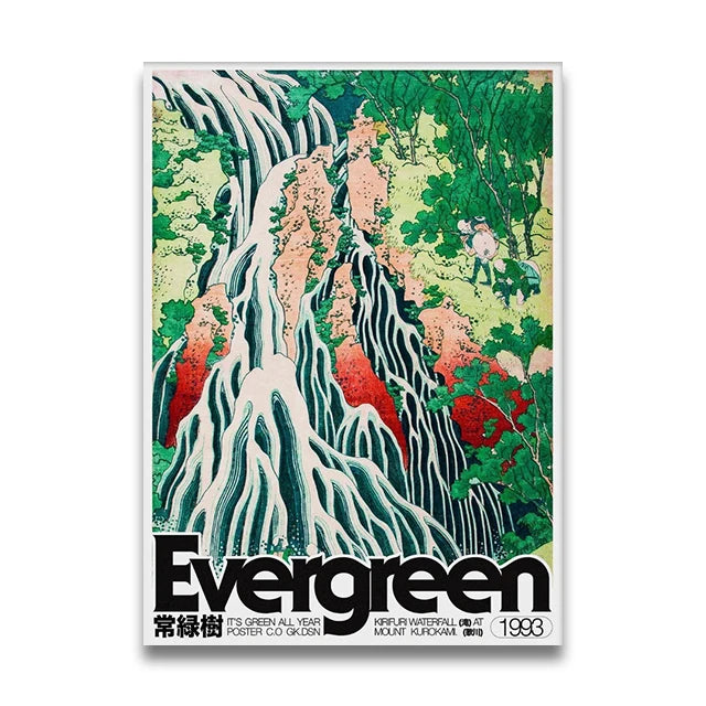 Okinawa Sakura Cherry Blossom Canvas Wall Art Print | Unframed