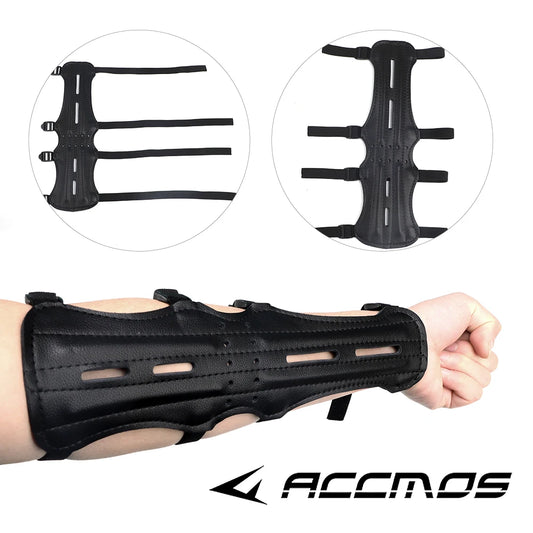 Archery Leather Adjustable Arm Guard Hunting Practice Protection Safe Peaceful Pleasures Health and Wellness