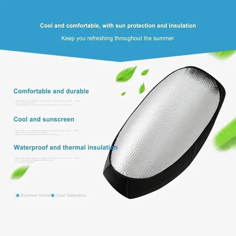 Waterproof UV Motorcycle Seat Cover | Universal E-Bike & Scooter