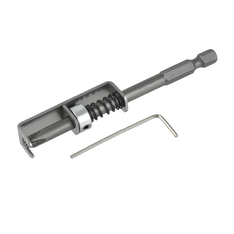 Screw Bit Holder Spring-Loaded Screw Holder Bit Retaining Adapter Tool Quick Release Attachment For Garage Repair Hardware Home Peaceful Pleasures Health and Wellness 1pc