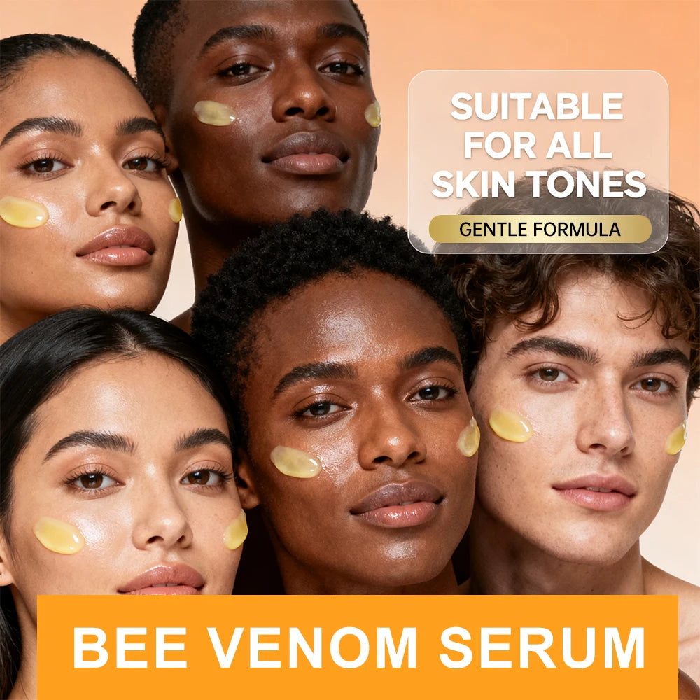 SUYARUN Bee Venom Facial Serum - Anti-Aging Firming Essence for Wrinkle Reduction & Youthful Glow. Peaceful Pleasures Health and Wellness
