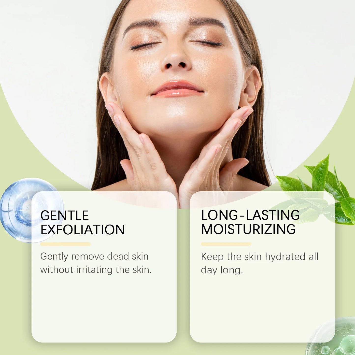 Green Tea Facial Scrub – Pore Cleansing & Exfoliator