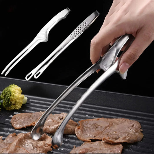 304 Stainless Steel Food Tongs – Long Handle BBQ & Kitchen Kitchen Tongs Oasis Select