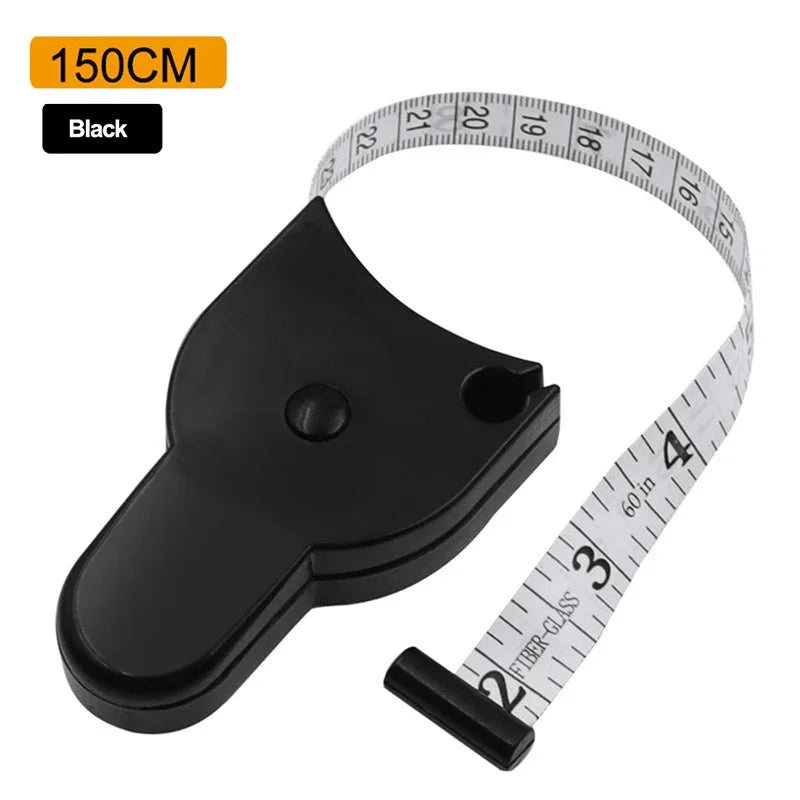 Retractable Body Tape Measure for Fitness & Waist Tracking Body Tape Measure Peaceful Pleasures Health and Wellness