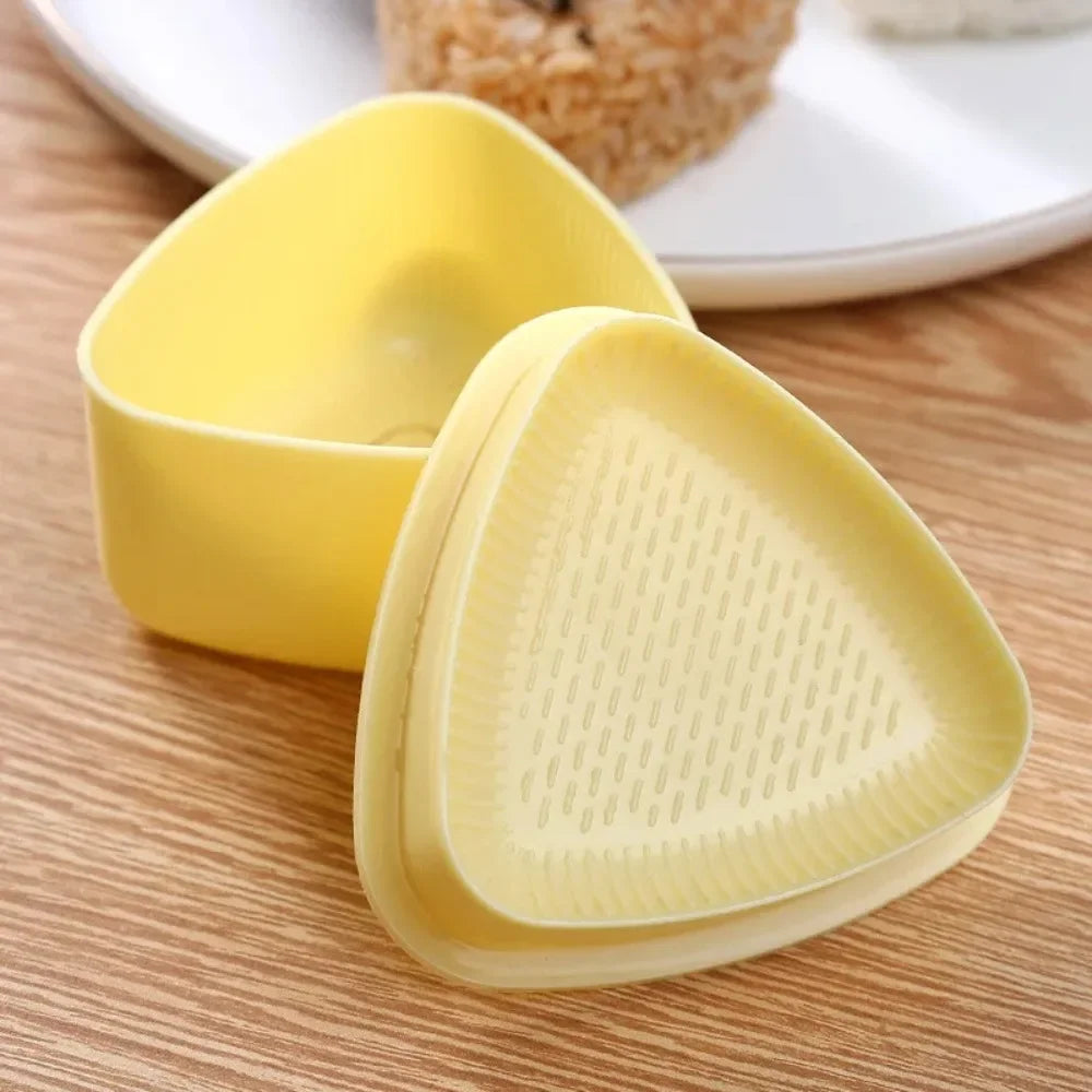 2PCS Triangular Onigiri Rice Mold Set | DIY Sushi Bento Tool