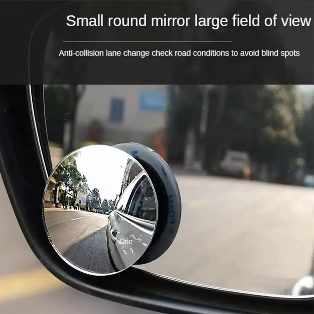 2Pc Car Blind Spot Mirror for Safety Driving Peaceful Pleasures Health and Wellness
