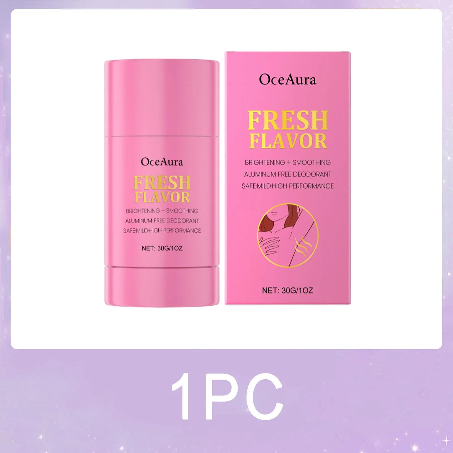 OceAura Antiperspirant Deodorant Stick | Long-Lasting Freshness 30g