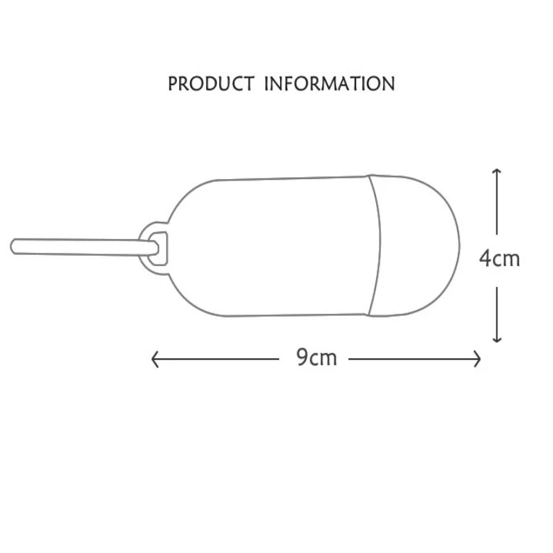 Portable Pet Waste Bag Dispenser Pill Shape Bullet-Shaped Garbage Box Cats Dogs Poop Extractive Clean-up Bags Outside Walking Peaceful Pleasures Health and Wellness