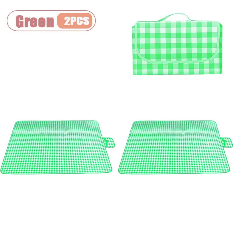 Waterproof Oversized Picnic Blanket with Carrying Strap | 1-2 Pack