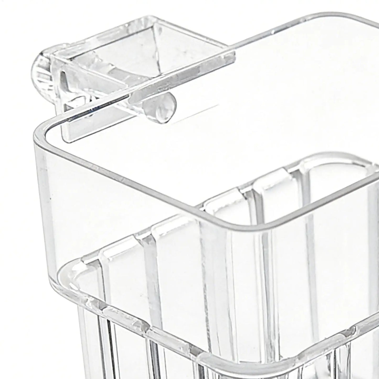 Aquarium Plant Holder – Transparent Hanging Pot for Fish Tank