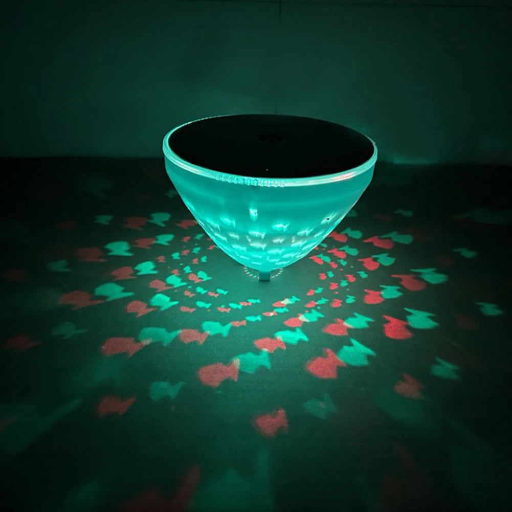 Solar Floating Pool Light,Energy Saving Water Resist Pond Lamp For Patios Streets,Hollow Waterproof Decorative Pond Lights Peaceful Pleasures Health and Wellness