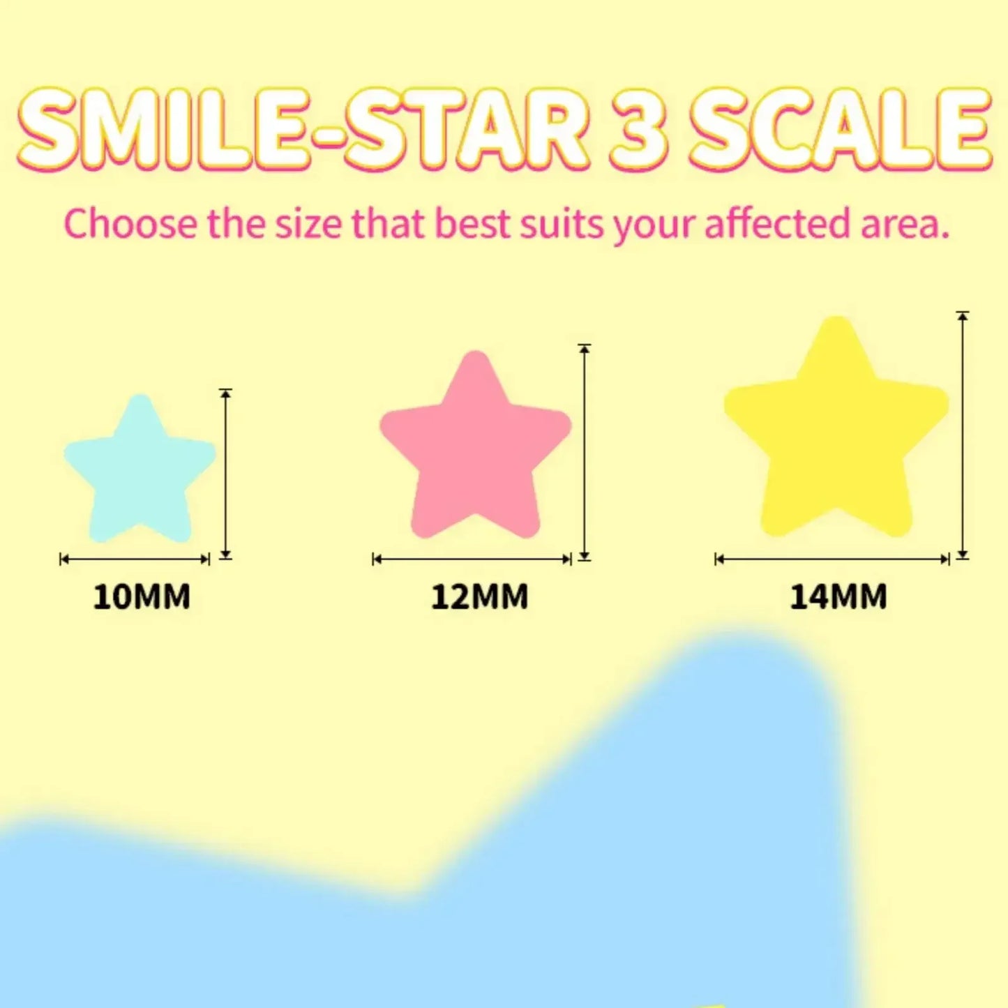 MLSMILE 40pc Star Hydrocolloid Blemish Patches – All Skin Tones