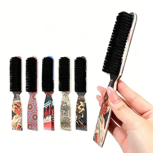Retro Print Anti-Static Hair Comb – Men's Styling & Detangling Hair Styling Comb Oasis Select