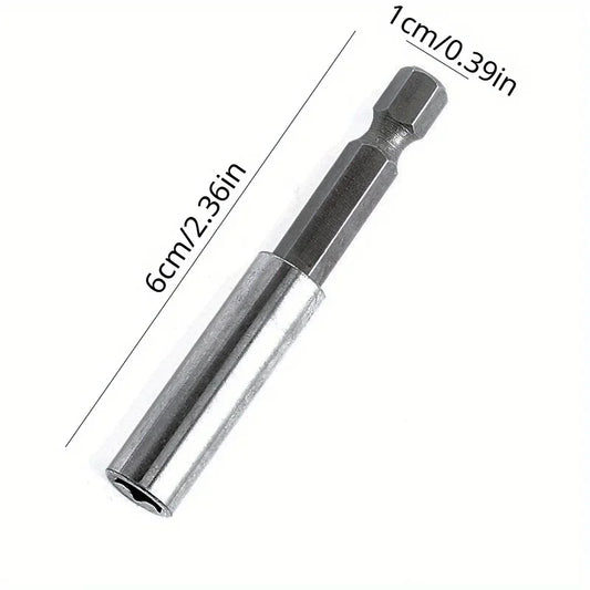 Magnetic Drill Bit Holder 1/4" Hex Extension Socket | Power Tool Drill Bit Holder Peaceful Pleasures Health and Wellness