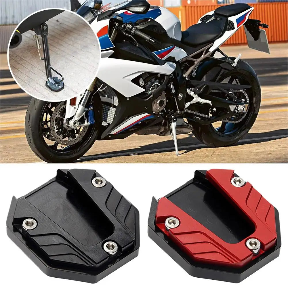 1/2/4pcs Sleeve Electric Vehicle Side Support Enlarge Base Foot Widened Non-slip Side Peg Cover Motorcycle Non-slip Side Support Peaceful Pleasures Health and Wellness