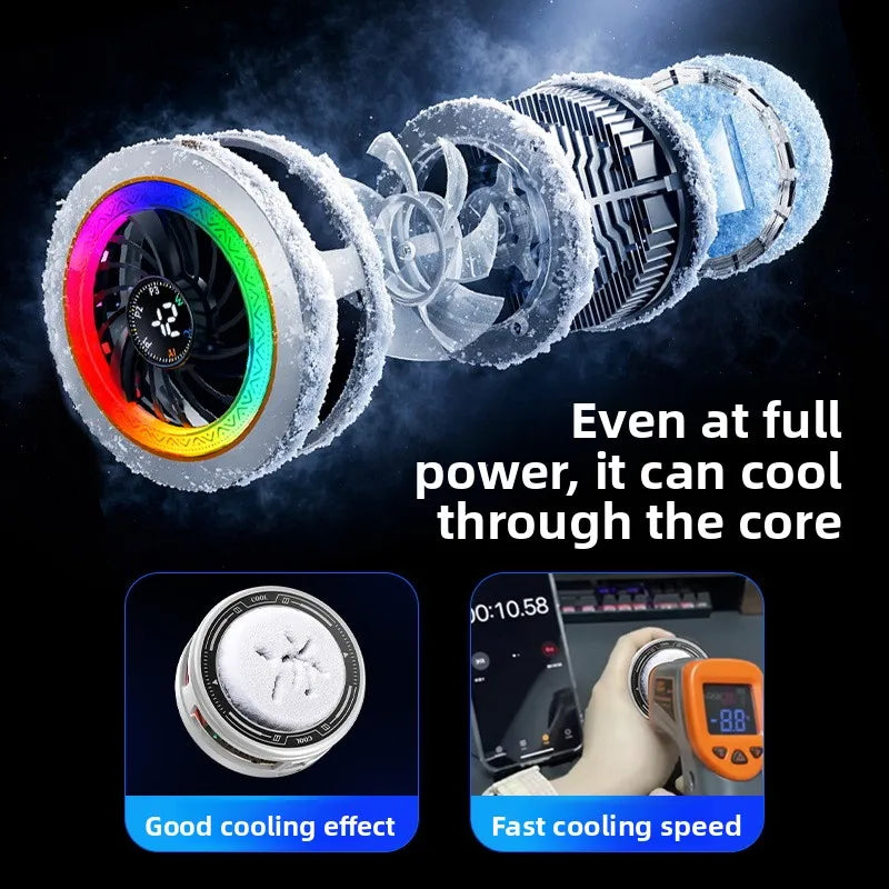 15w cell phone cooler radiator fan magnetic cell phone game cooler phone gaming phone cooler electric portable fridge cooling Peaceful Pleasures Health and Wellness