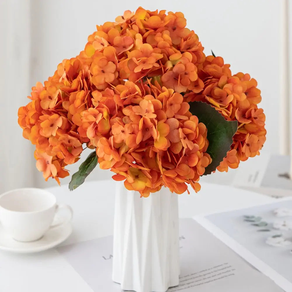 Artificial Silk Hydrangea Flower Branches – Wedding & Home Décor