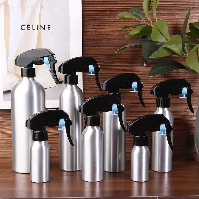 Refillable Aluminum Pump Spray Bottle – Portable & Durable