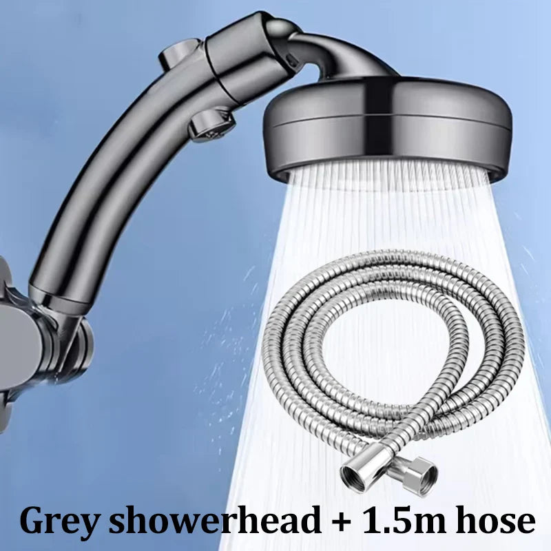 2-in-1 High Pressure Handheld Rainfall Shower Head | Water Saving