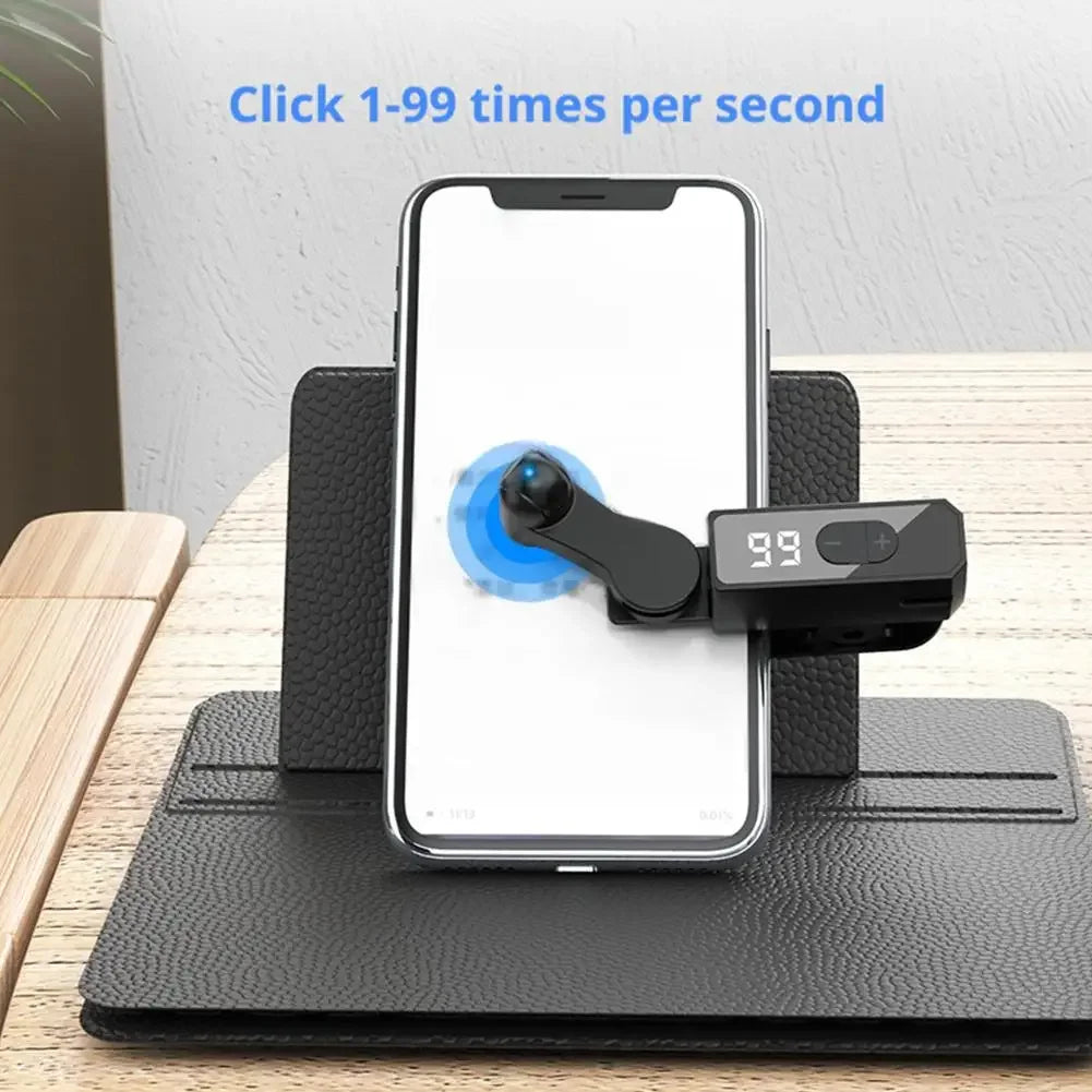 Screen Auto Clicker For Smart Phone Apps Video Live Streaming Gadget Smartphone Game Screen Touch Tripods Screen Tapper Supplies Peaceful Pleasures Health and Wellness