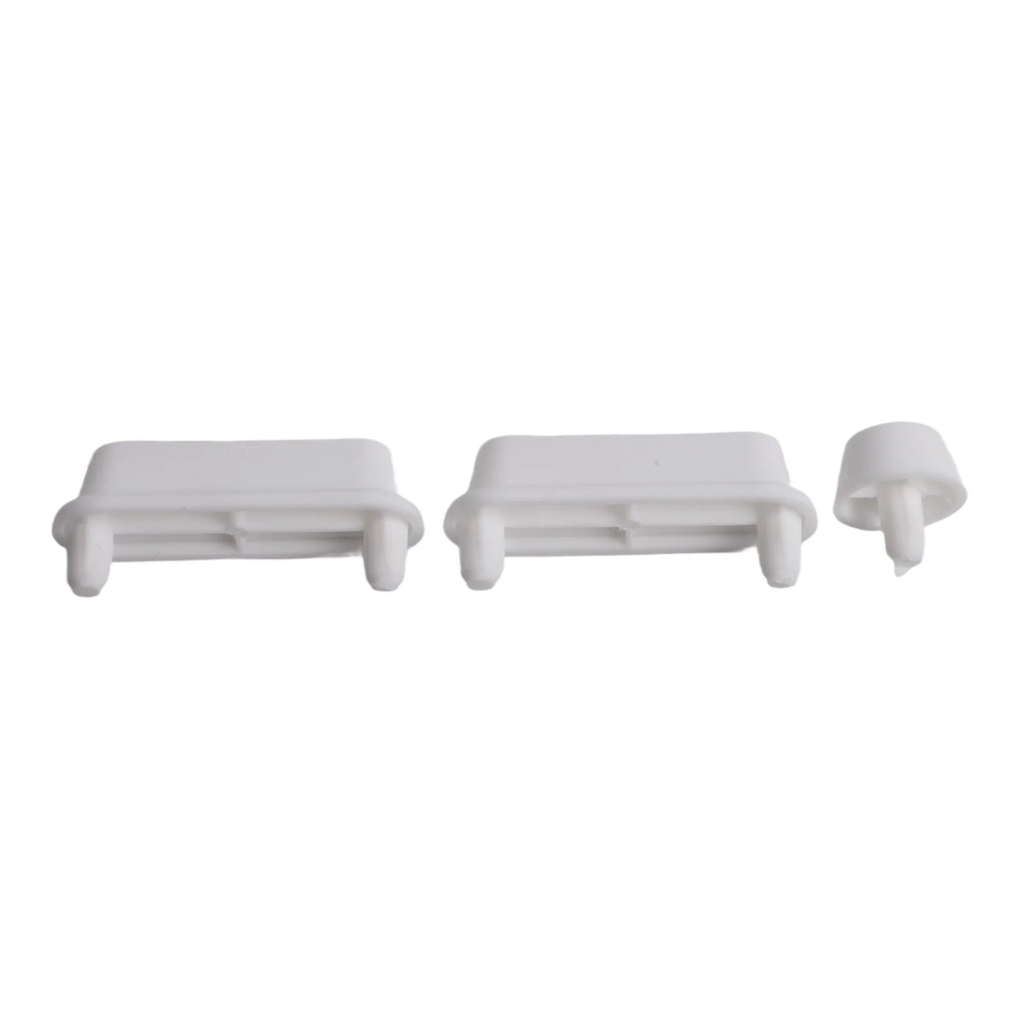 12-Pack Toilet Seat Bumpers – Non-Slip Plastic Buffer Pads