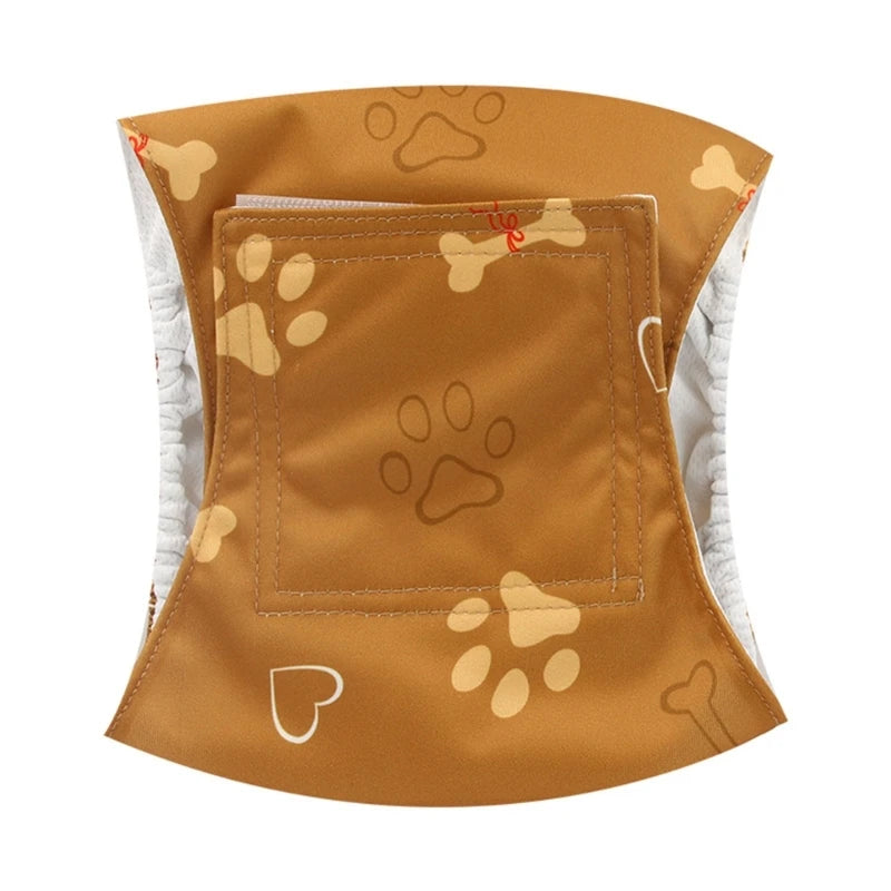 Washable Reusable Pet Diapers for Puppies & Kittens