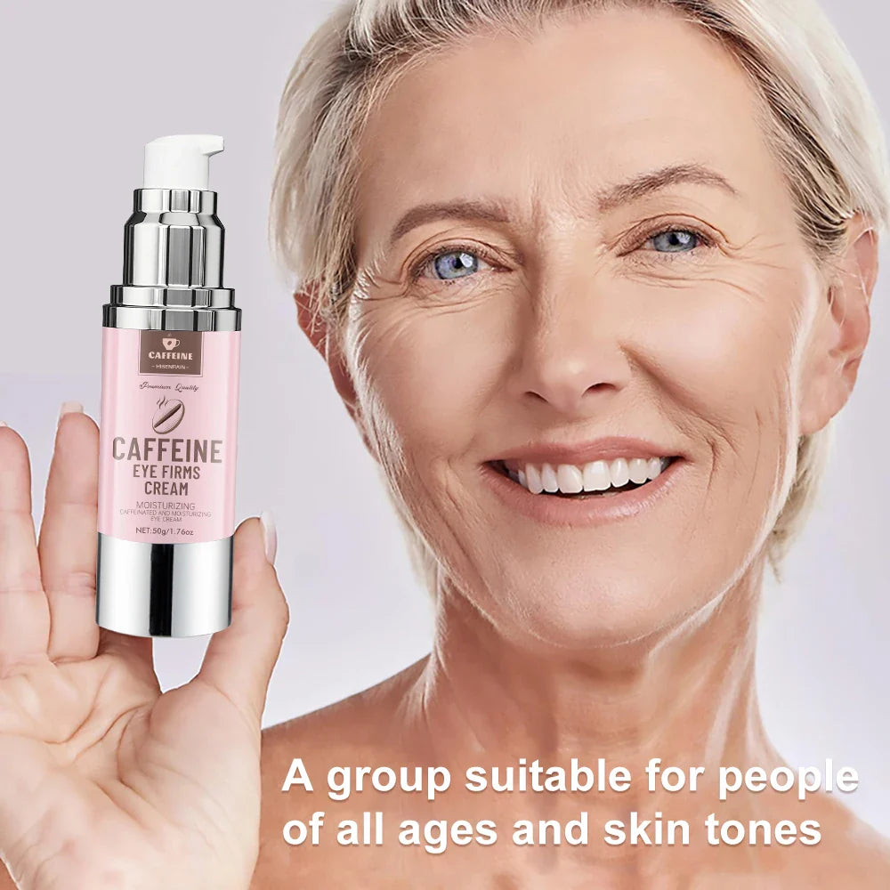HISENRAIN Caffeine Under Eye Cream – Firm, Lift & Brighten 50g