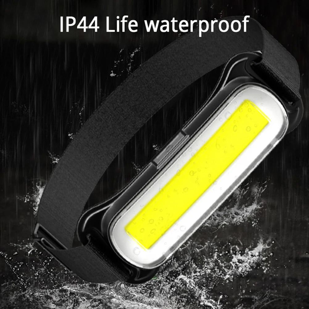 Rechargeable LED Headlamp – Waterproof, 3 Modes, Adjustable Peaceful Pleasures Health and Wellness