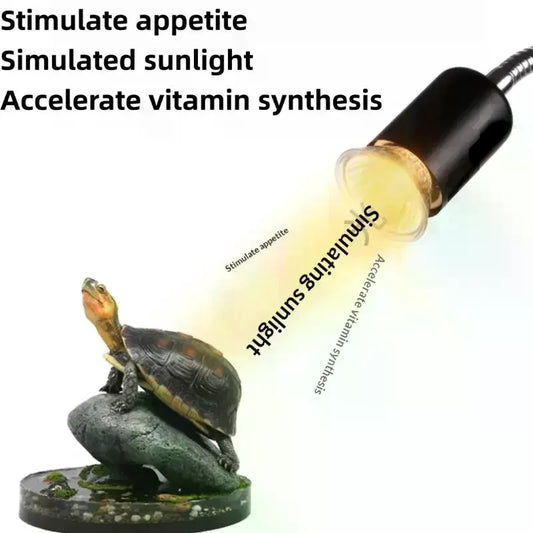 UVA UVB Reptile Basking Lamp 50/75W Dimmable Heat Bulb Set Reptile Basking Lamp Peaceful Pleasures Health and Wellness