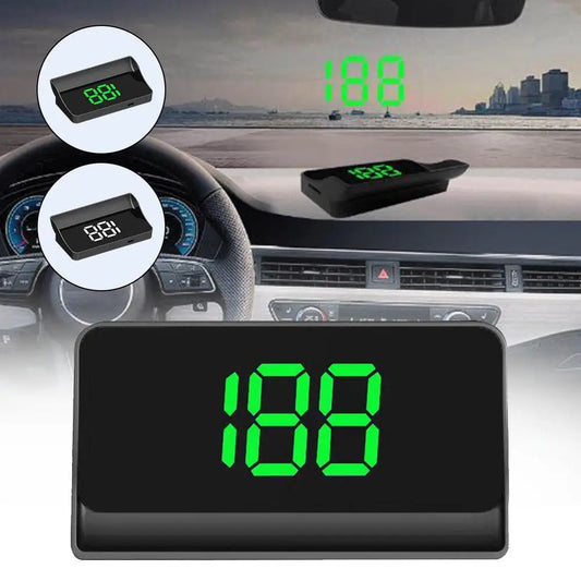 Car mounted head up display HUD Windshield KMH Digital Electronic Speedometer GPS System Projector Interior Trim Accesorios Peaceful Pleasures Health and Wellness