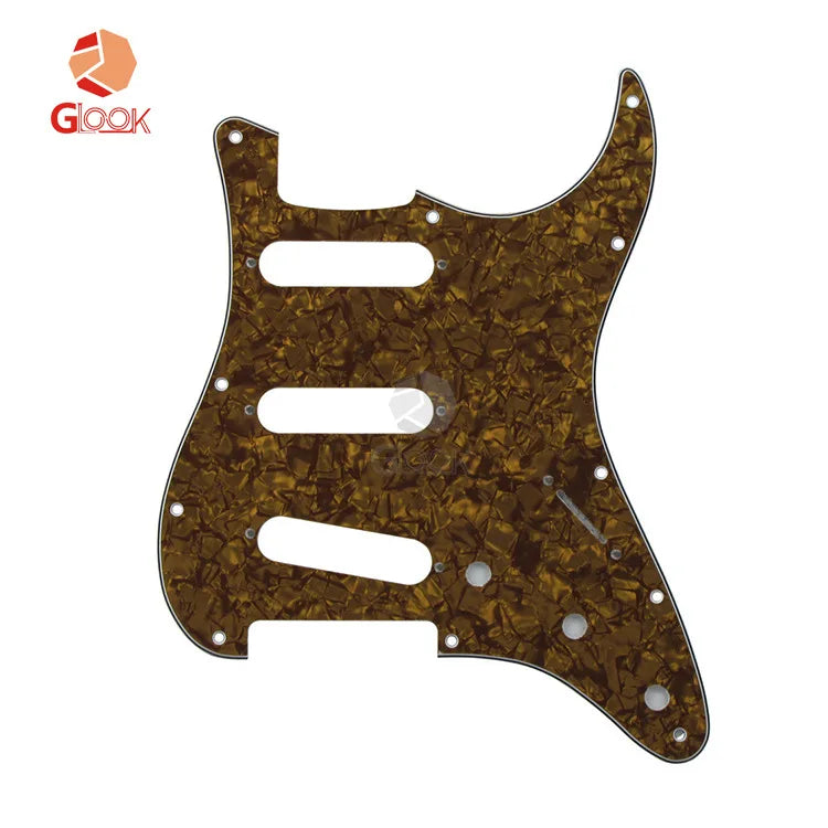 11 Nail Electric Guitar Guard ST SQ Panel Hole Single SSS Meffen