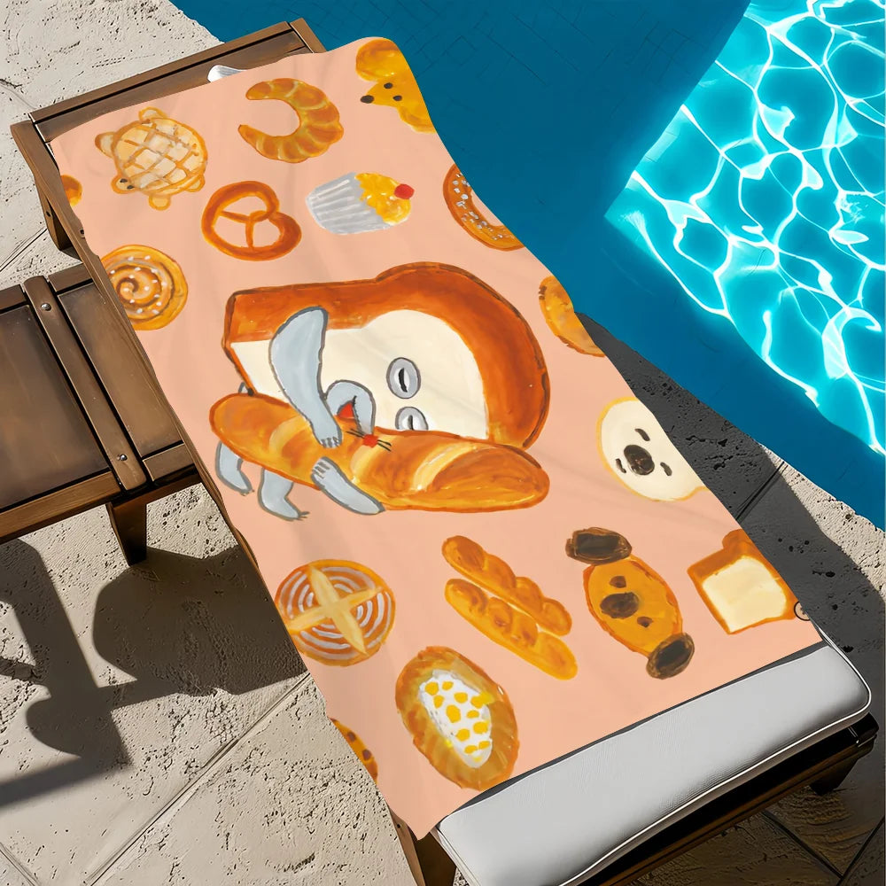 Quick Dry Microfiber Beach Towel | Pool, Gym & Travel