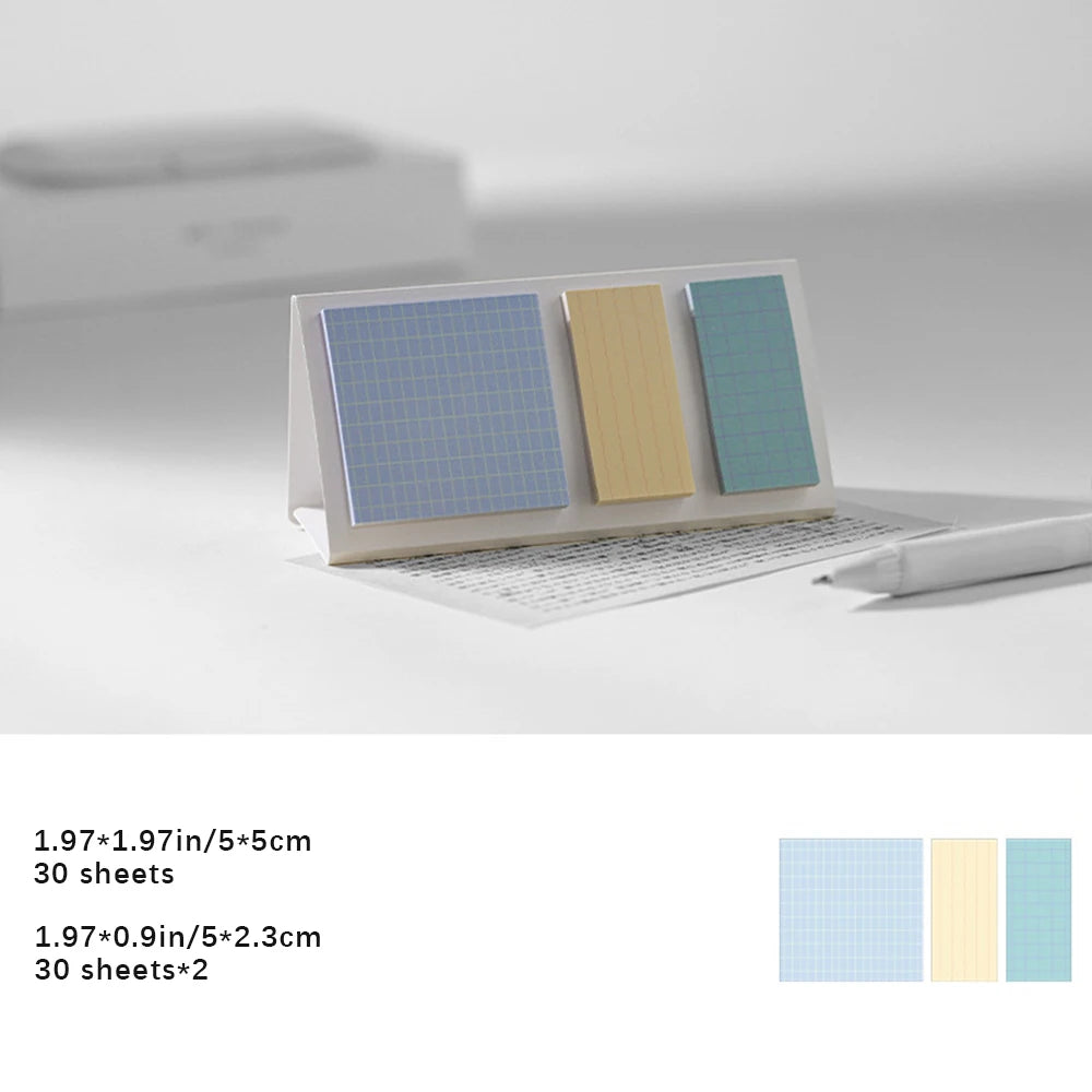 Memo Desk Calendar Sticky Notes Ledger Decoration Classification