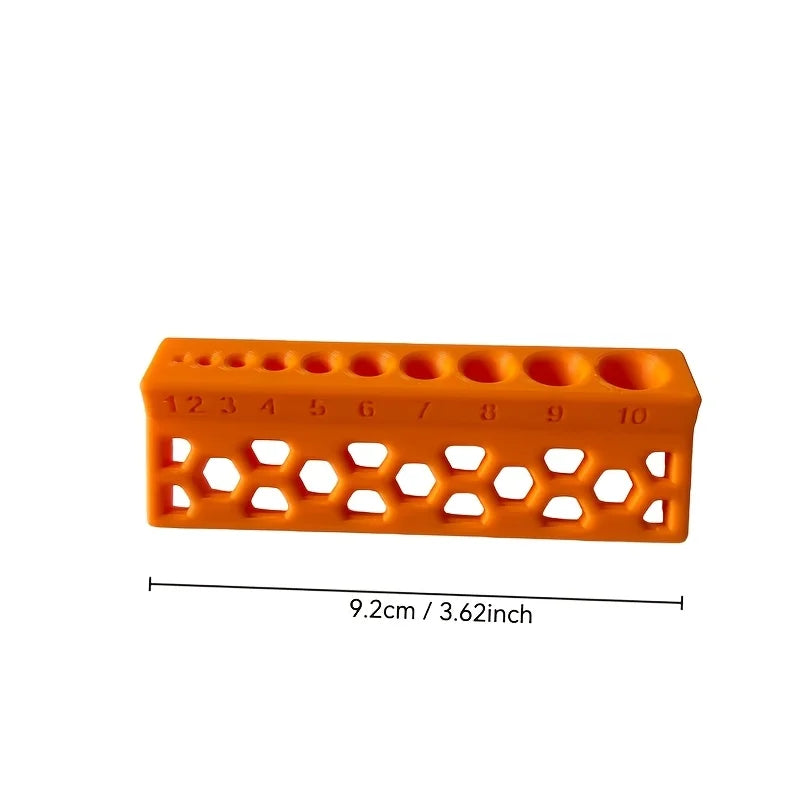 Ten Hole Drilling Guide Firmly Fixed PVC Pipe Non-slip Precise Drill