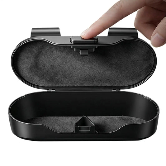 Car Visor Sunglasses Holder & Eyeglass Storage Case Car Visor Organizer Peaceful Pleasures Health and Wellness