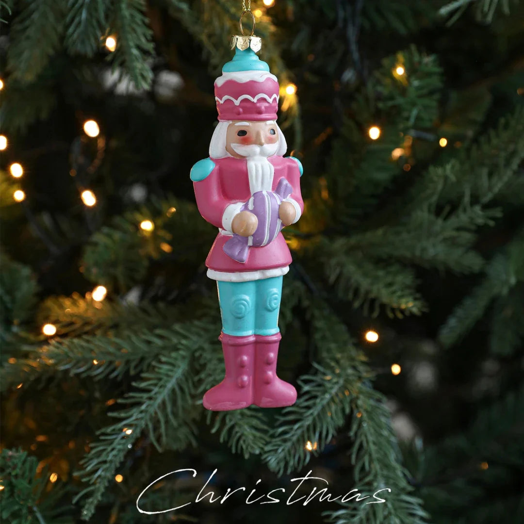 Soldier Nutcracker Christmas Tree Ornament | 15cm Hanging