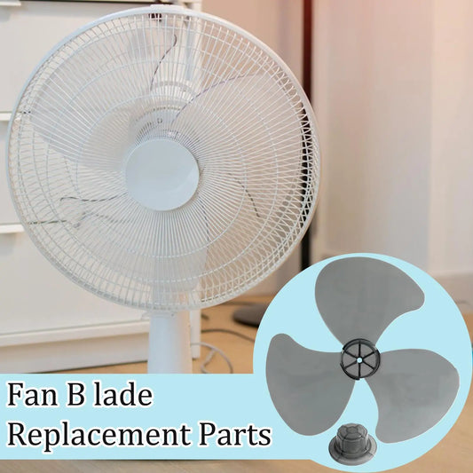 3-Blade Fan Propeller Replacement, Powerful Cooling Floor Standing Fan Blades for Pedestal Fan, Home Outdoor RV Room Use Peaceful Pleasures Health and Wellness