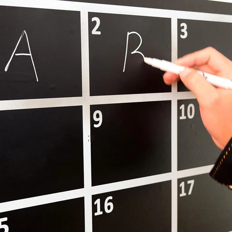 White Marker for School Office Blackboard Easy to Wipe Off Glass Windows Markers Chalkboard White Liquid Pen Peaceful Pleasures Health and Wellness